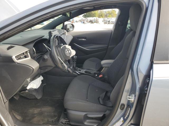5YFM4MCE7NP115292 - 2022 TOYOTA COROLLA SE BLUE photo 7
