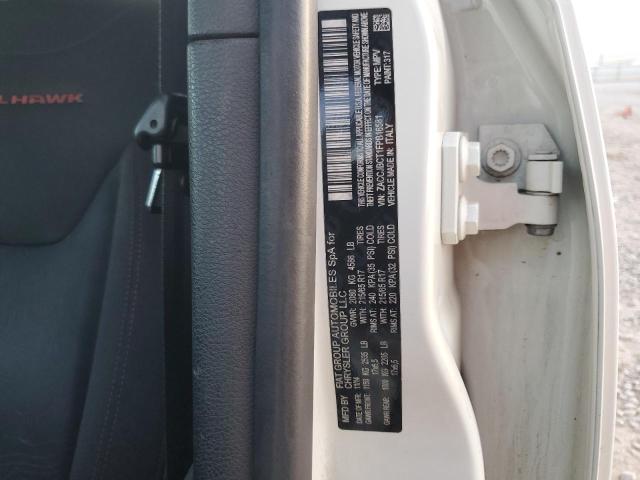 ZACCJBCT1FPB16581 - 2015 JEEP RENEGADE TRAILHAWK WHITE photo 12