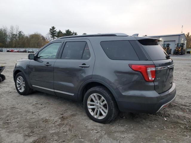 1FM5K7DH3GGC37801 - 2016 FORD EXPLORER XLT GRAY photo 2