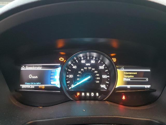 1FM5K7DH3GGC37801 - 2016 FORD EXPLORER XLT GRAY photo 9