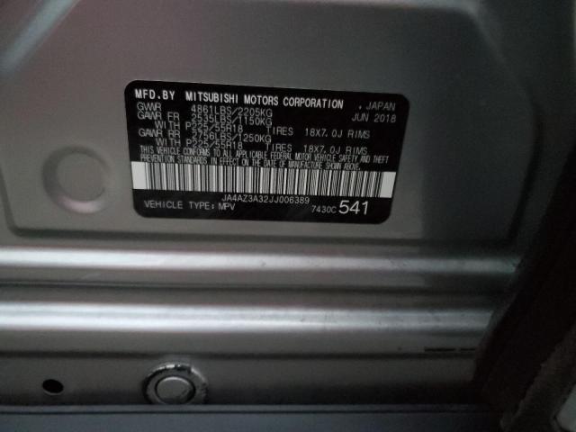 JA4AZ3A32JJ006389 - 2018 MITSUBISHI OUTLANDER SE 银色 照片 13