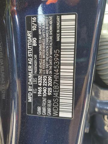 WDDSJ4EB7HN453995 - 2017 MERCEDES-BENZ CLA 250 BLACK photo 12