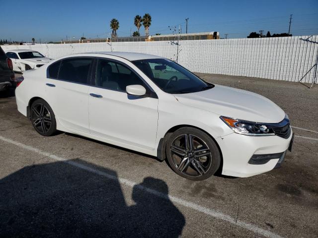 1HGCR2F55GA060606 - 2016 HONDA ACCORD SPORT WHITE photo 4