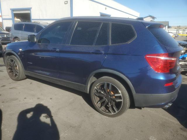 5UXWX9C55D0A25033 - 2013 BMW X3 XDRIVE28I BLUE photo 2