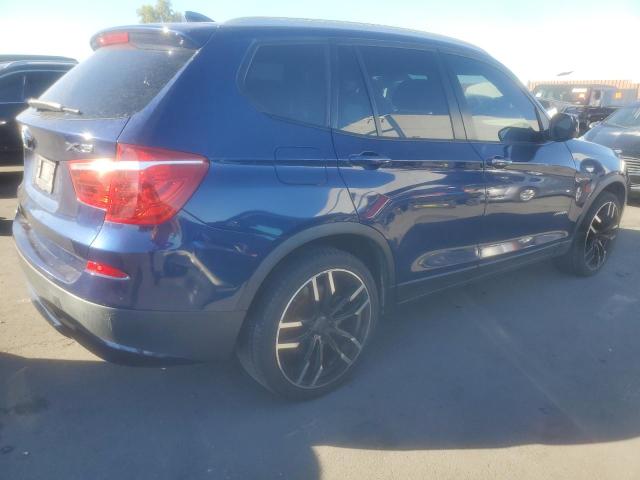 5UXWX9C55D0A25033 - 2013 BMW X3 XDRIVE28I BLUE photo 3