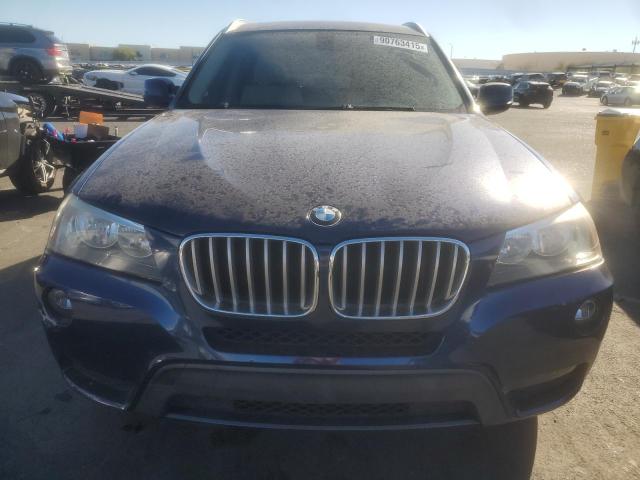5UXWX9C55D0A25033 - 2013 BMW X3 XDRIVE28I BLUE photo 5
