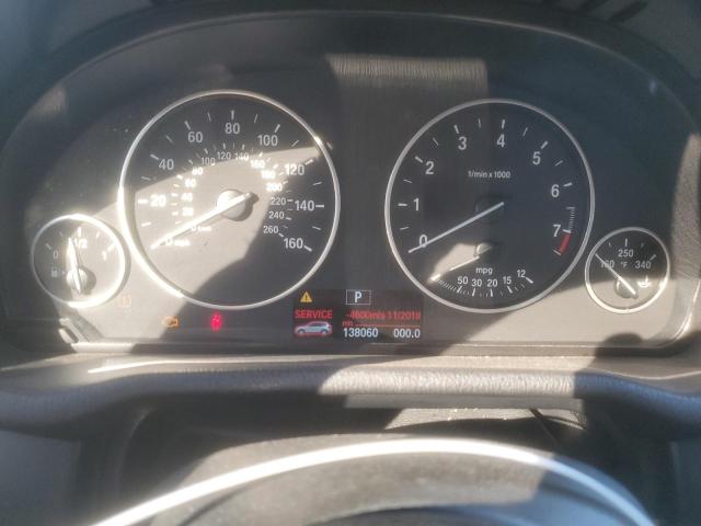 5UXWX9C55D0A25033 - 2013 BMW X3 XDRIVE28I BLUE photo 9