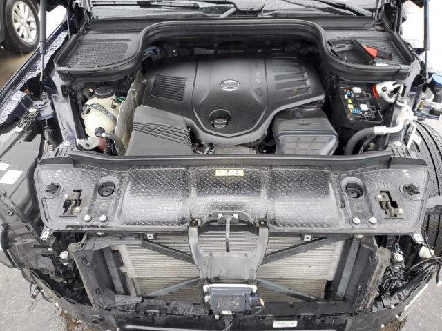 4JGFF5KE2NA803842 - 2022 MERCEDES-BENZ GLS 450 4MATIC BLUE photo 12