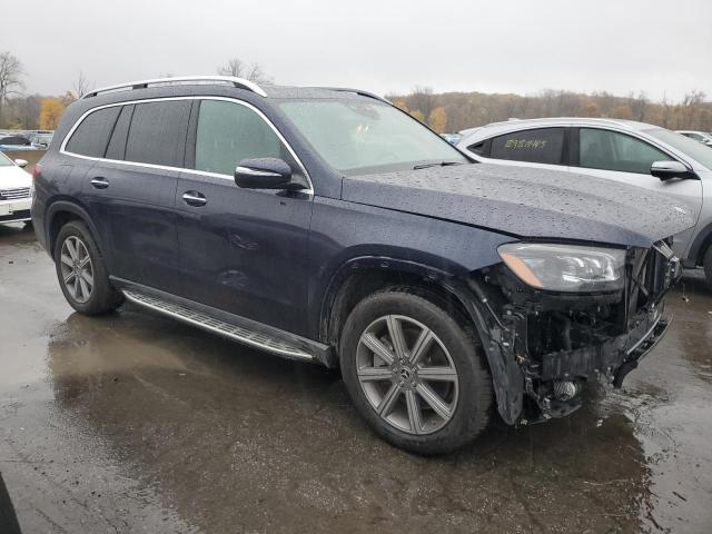 4JGFF5KE2NA803842 - 2022 MERCEDES-BENZ GLS 450 4MATIC BLUE photo 4