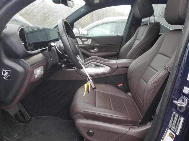 4JGFF5KE2NA803842 - 2022 MERCEDES-BENZ GLS 450 4MATIC BLUE photo 7