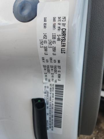 1J8GR48K28C232684 - 2008 JEEP GRAND CHER LAREDO WHITE photo 12