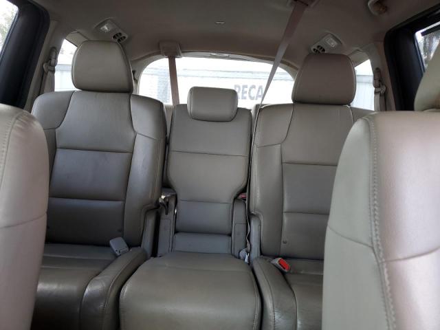 5FNRL5H67FB040347 - 2015 HONDA ODYSSEY EXL BURGUNDY photo 10