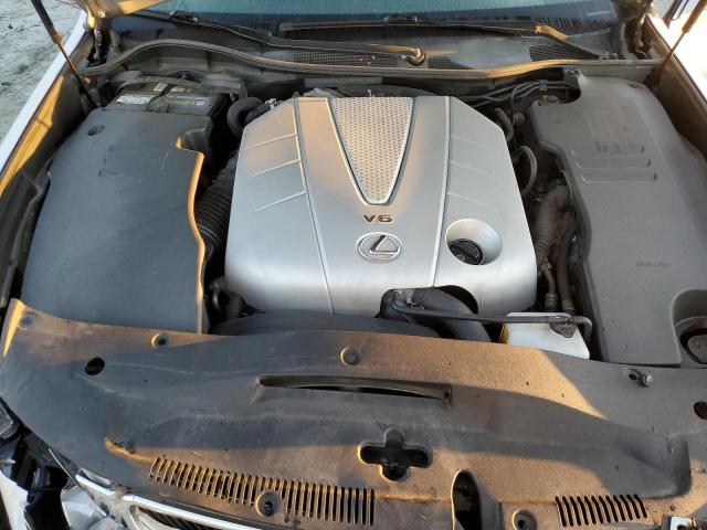 JTHBE96S480033469 - 2008 LEXUS GS 350 SILVER photo 11