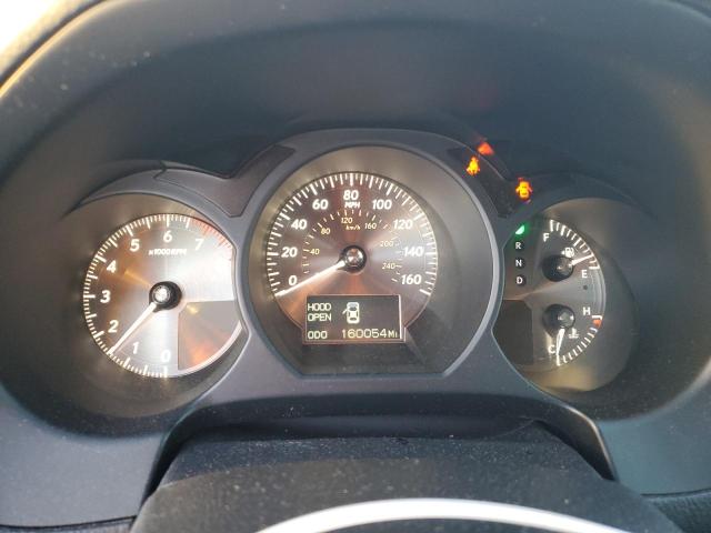 JTHBE96S480033469 - 2008 LEXUS GS 350 SILVER photo 9