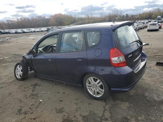 JHMGD38698S047569 - 2008 HONDA FIT SPORT BLUE photo 2
