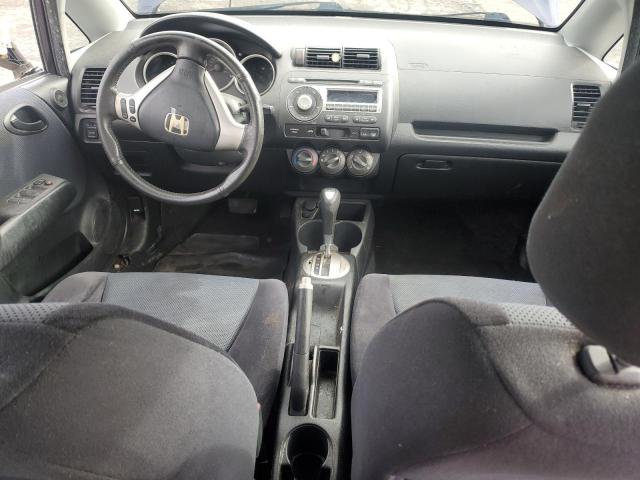 JHMGD38698S047569 - 2008 HONDA FIT SPORT BLUE photo 8