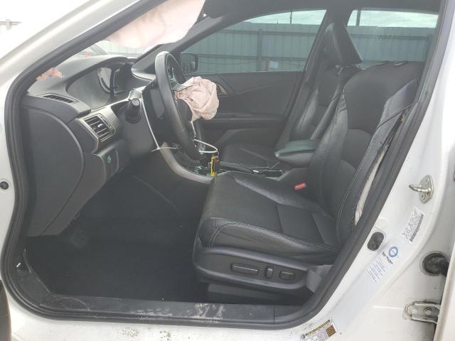 1HGCR2F55HA265179 - 2017 HONDA ACCORD SPORT WHITE photo 7