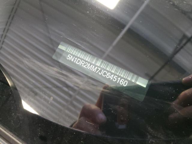 5N1DR2MM7JC645160 - 2018 NISSAN PATHFINDER S 蓝色 照片 13