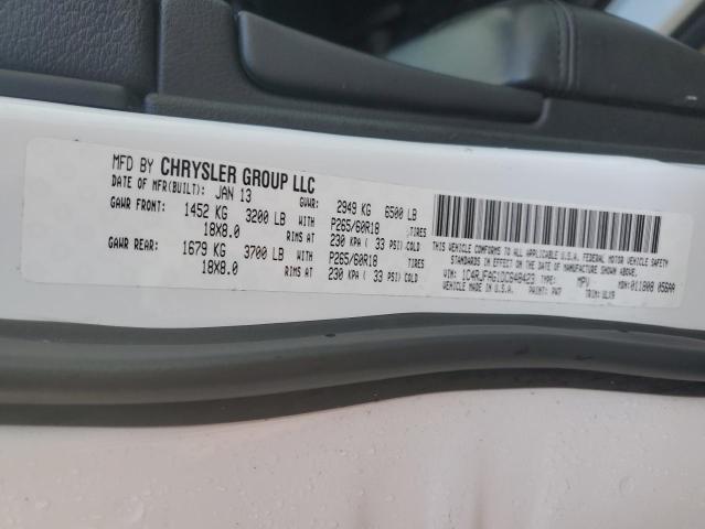 1C4RJFAG1DC648423 - 2013 JEEP GRAND CHER LAREDO 白色 照片 14