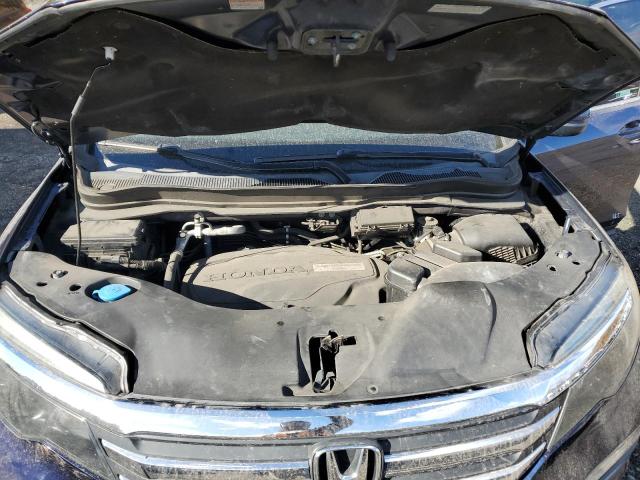 5FNYF6H5XJB064134 - 2018 HONDA PILOT EXL BLUE photo 12