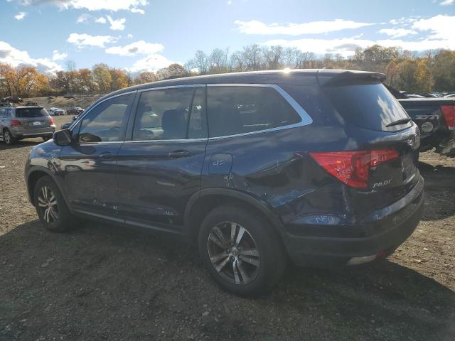 5FNYF6H5XJB064134 - 2018 HONDA PILOT EXL BLUE photo 2