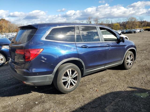 5FNYF6H5XJB064134 - 2018 HONDA PILOT EXL BLUE photo 3