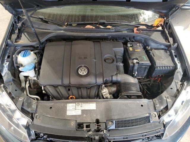 WVWDB7AJ2CW088398 - 2012 VOLKSWAGEN GOLF BLUE photo 11