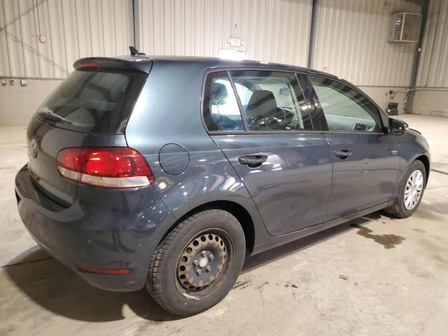 WVWDB7AJ2CW088398 - 2012 VOLKSWAGEN GOLF BLUE photo 3