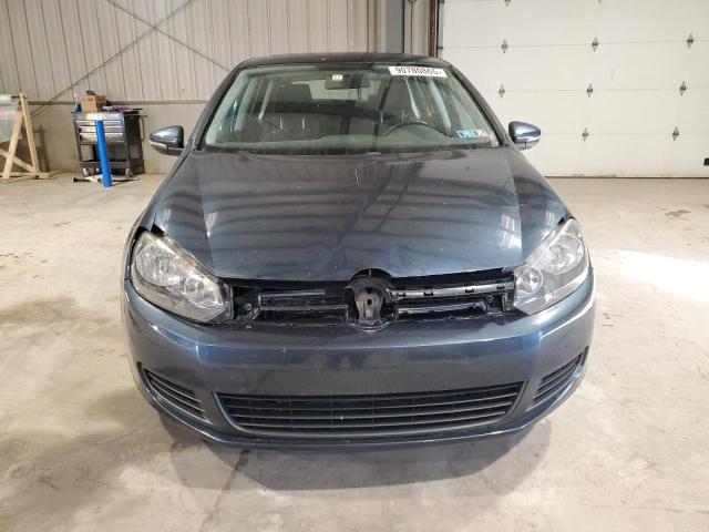 WVWDB7AJ2CW088398 - 2012 VOLKSWAGEN GOLF BLUE photo 5