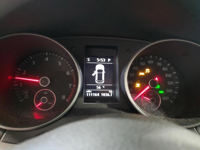 WVWDB7AJ2CW088398 - 2012 VOLKSWAGEN GOLF BLUE photo 9