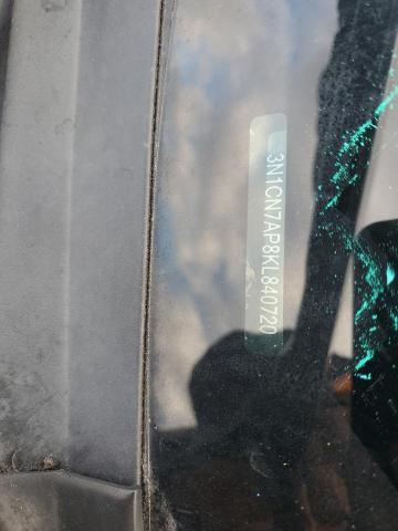 3N1CN7AP8KL840720 - 2019 NISSAN VERSA S ლურჯი ფოტო 12