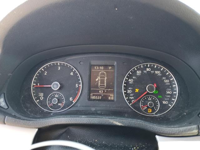 1VWBN7A33DC001432 - 2013 VOLKSWAGEN PASSAT SE 银色 照片 9