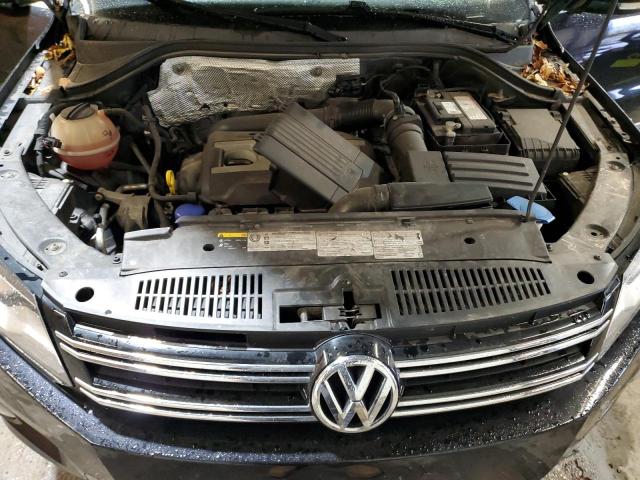 WVGBV7AX5GW586616 - 2016 VOLKSWAGEN TIGUAN S BLACK photo 12