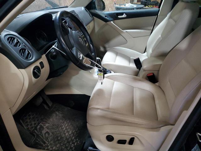 WVGBV7AX5GW586616 - 2016 VOLKSWAGEN TIGUAN S BLACK photo 7