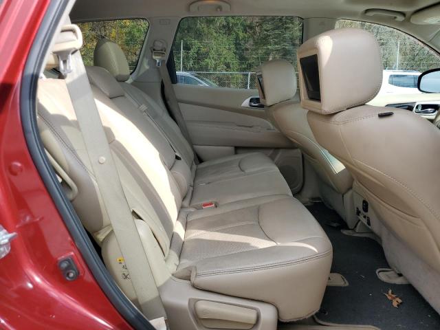 5N1AR2MM4EC607166 - 2014 NISSAN PATHFINDER S 红色 照片 11