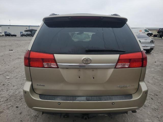 5TDBA22C44S024006 - 2004 TOYOTA SIENNA XLE 金色 照片 6