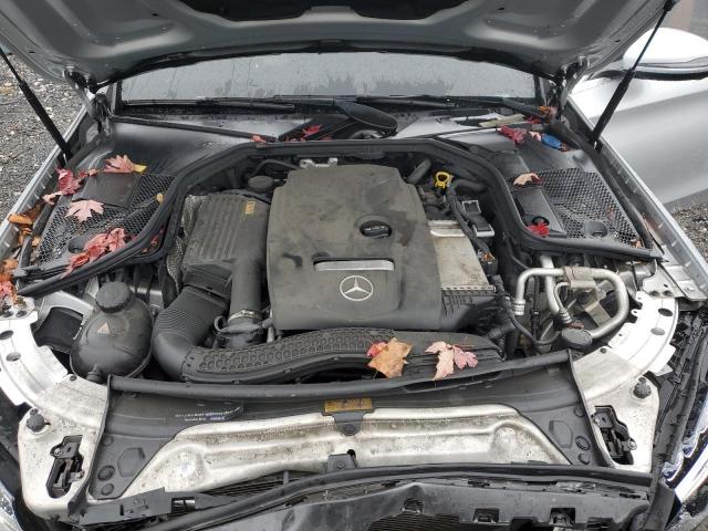 55SWF4KB2GU124084 - 2016 MERCEDES-BENZ C 300 4MATIC SILVER photo 11