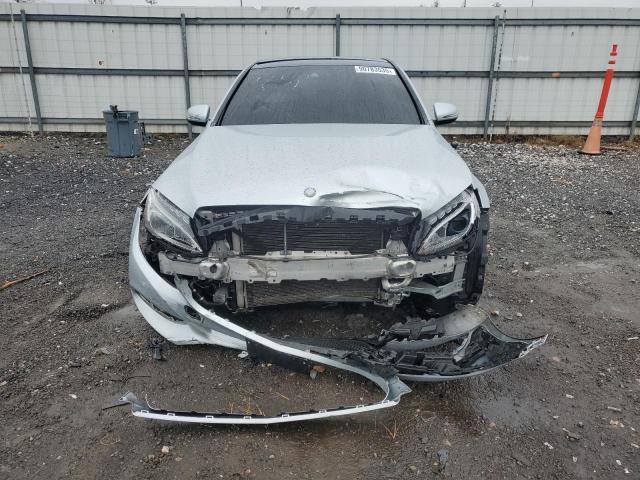 55SWF4KB2GU124084 - 2016 MERCEDES-BENZ C 300 4MATIC SILVER photo 5