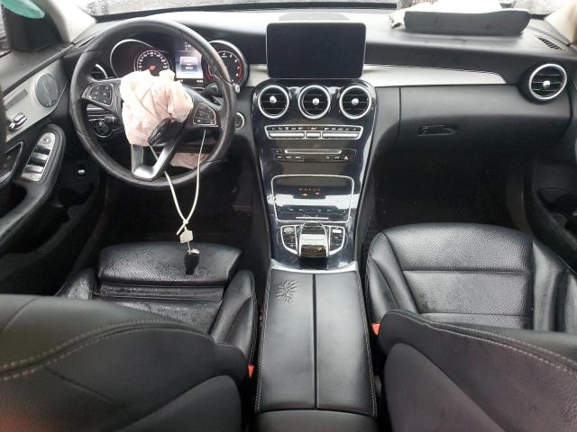 55SWF4KB2GU124084 - 2016 MERCEDES-BENZ C 300 4MATIC SILVER photo 8