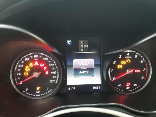 55SWF4KB2GU124084 - 2016 MERCEDES-BENZ C 300 4MATIC SILVER photo 9