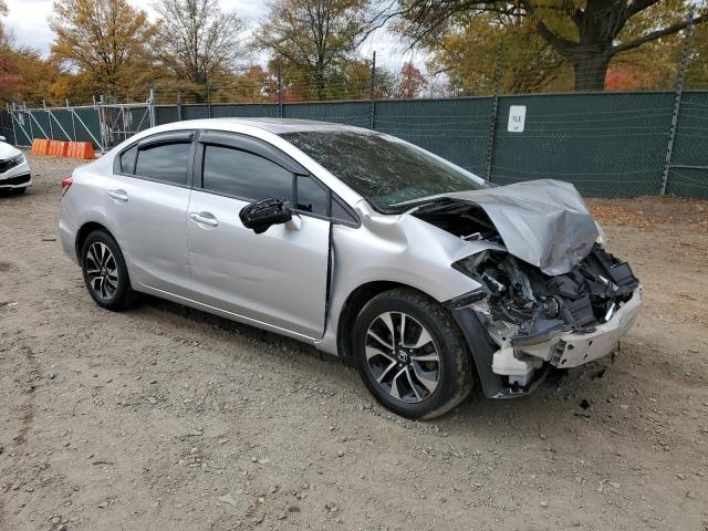 19XFB2F86FE218814 - 2015 HONDA CIVIC EX 银色 照片 4