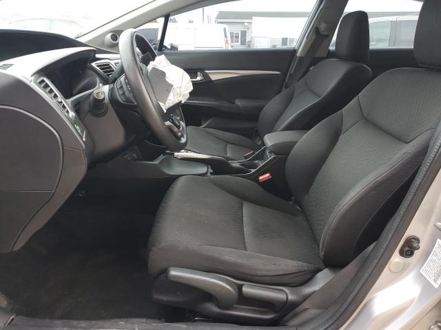 19XFB2F86FE218814 - 2015 HONDA CIVIC EX 银色 照片 7