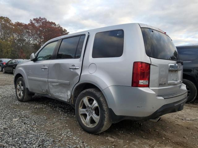 5FNYF4H51DB057372 - 2013 HONDA PILOT EXL SILVER photo 2