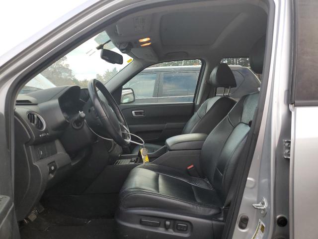 5FNYF4H51DB057372 - 2013 HONDA PILOT EXL SILVER photo 7