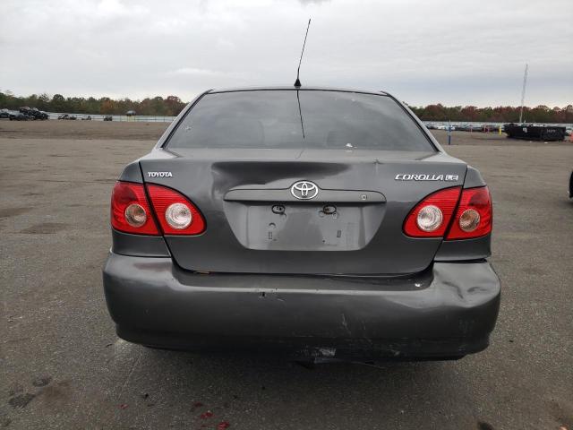 2T1BR32E97C767385 - 2007 TOYOTA COROLLA CE GRAY photo 6