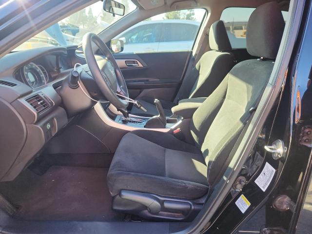 1HGCR2F33DA259650 - 2013 HONDA ACCORD LX 黑色 照片 7