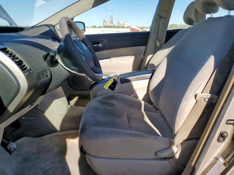 JTDKB20U077579512 - 2007 TOYOTA PRIUS BEIGE photo 7