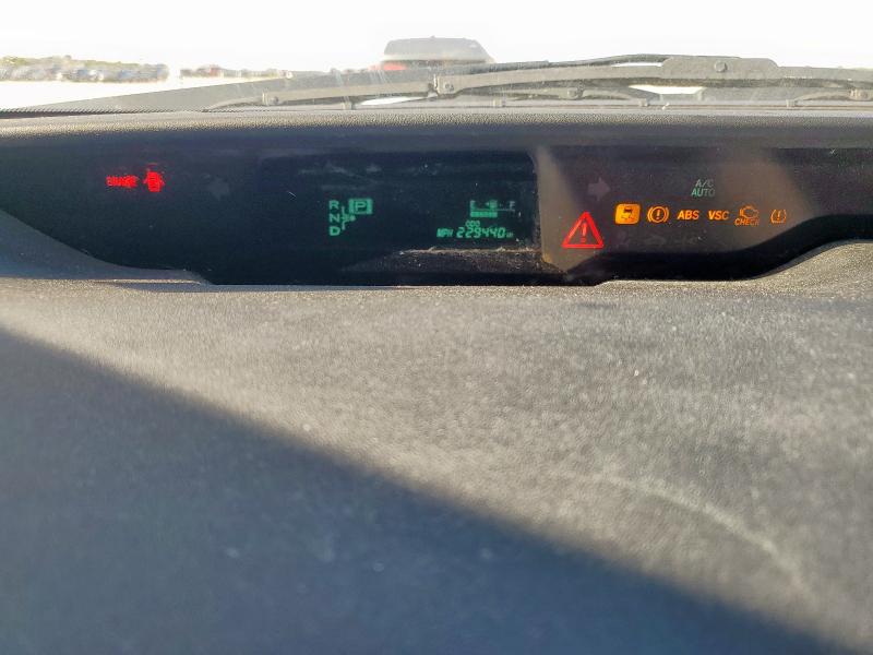 JTDKB20U077579512 - 2007 TOYOTA PRIUS BEIGE photo 9