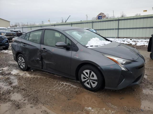 JTDKARFU0H3030064 - 2017 TOYOTA PRIUS ნაცრისფერი ფოტო 4