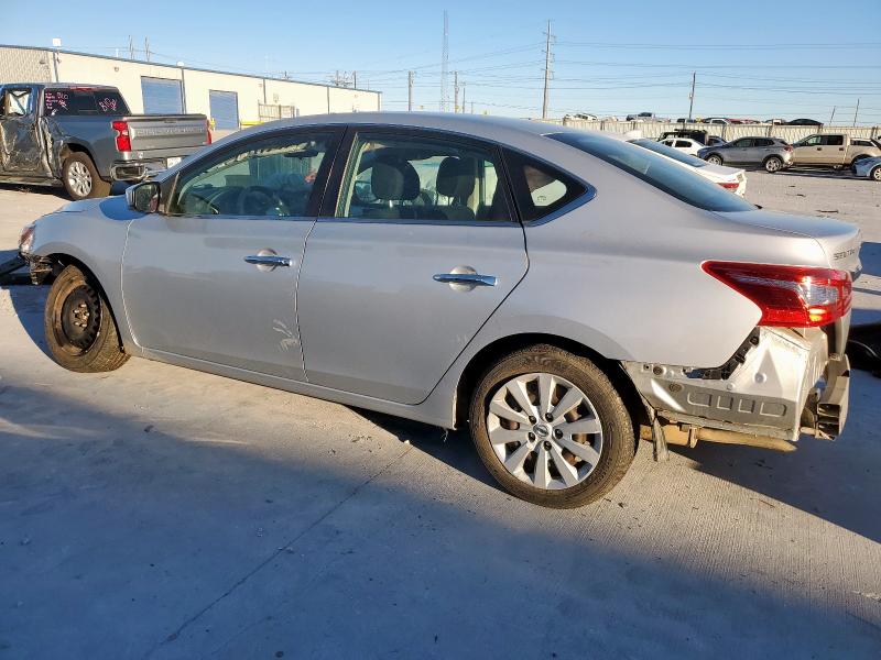 3N1AB7AP8KY303624 - 2019 NISSAN SENTRA S Күміс фото 2